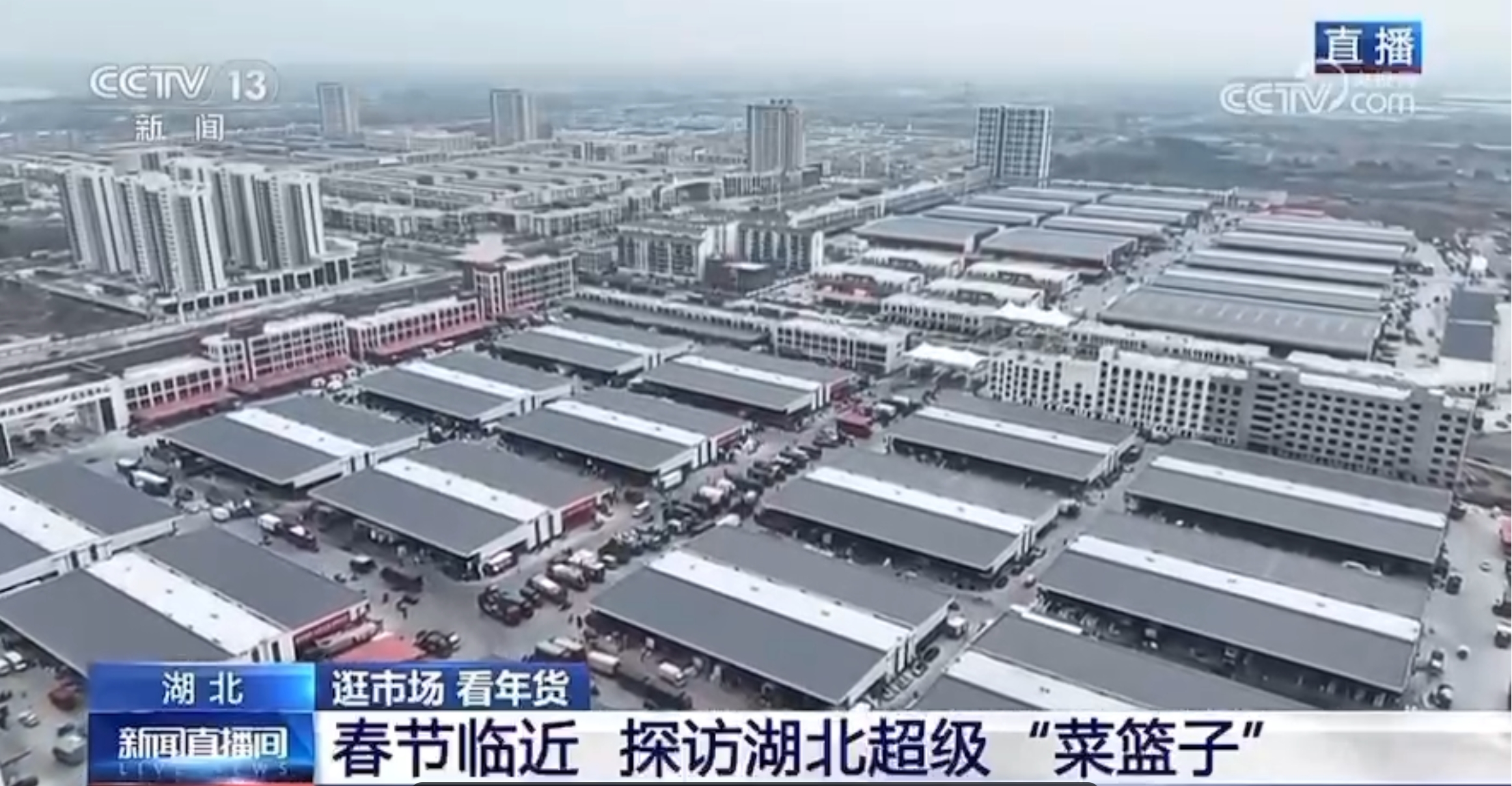 20240114剛剛，央視記者再訪湖北超級(jí)“菜籃子”！